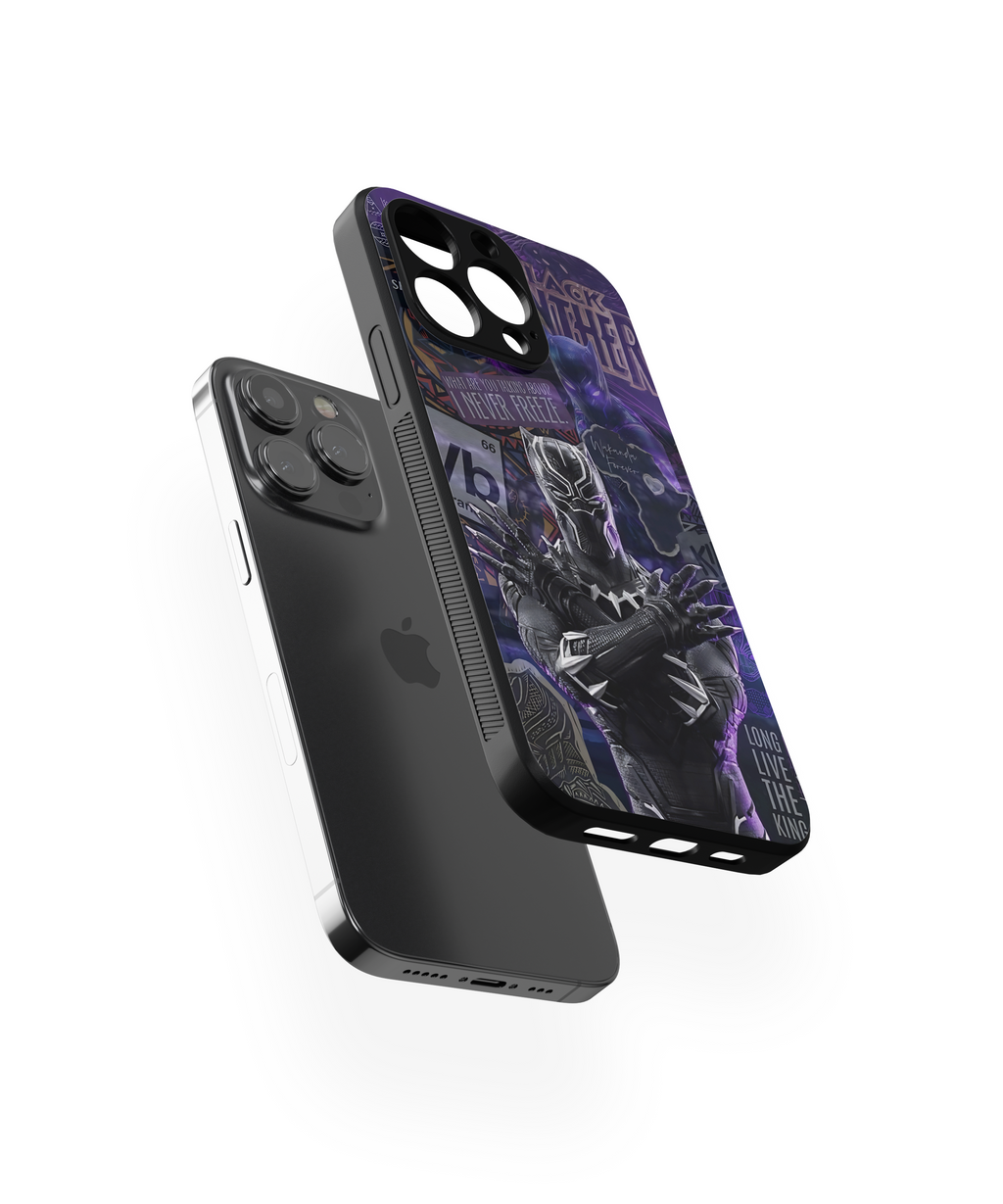 Black Panther Glass Case