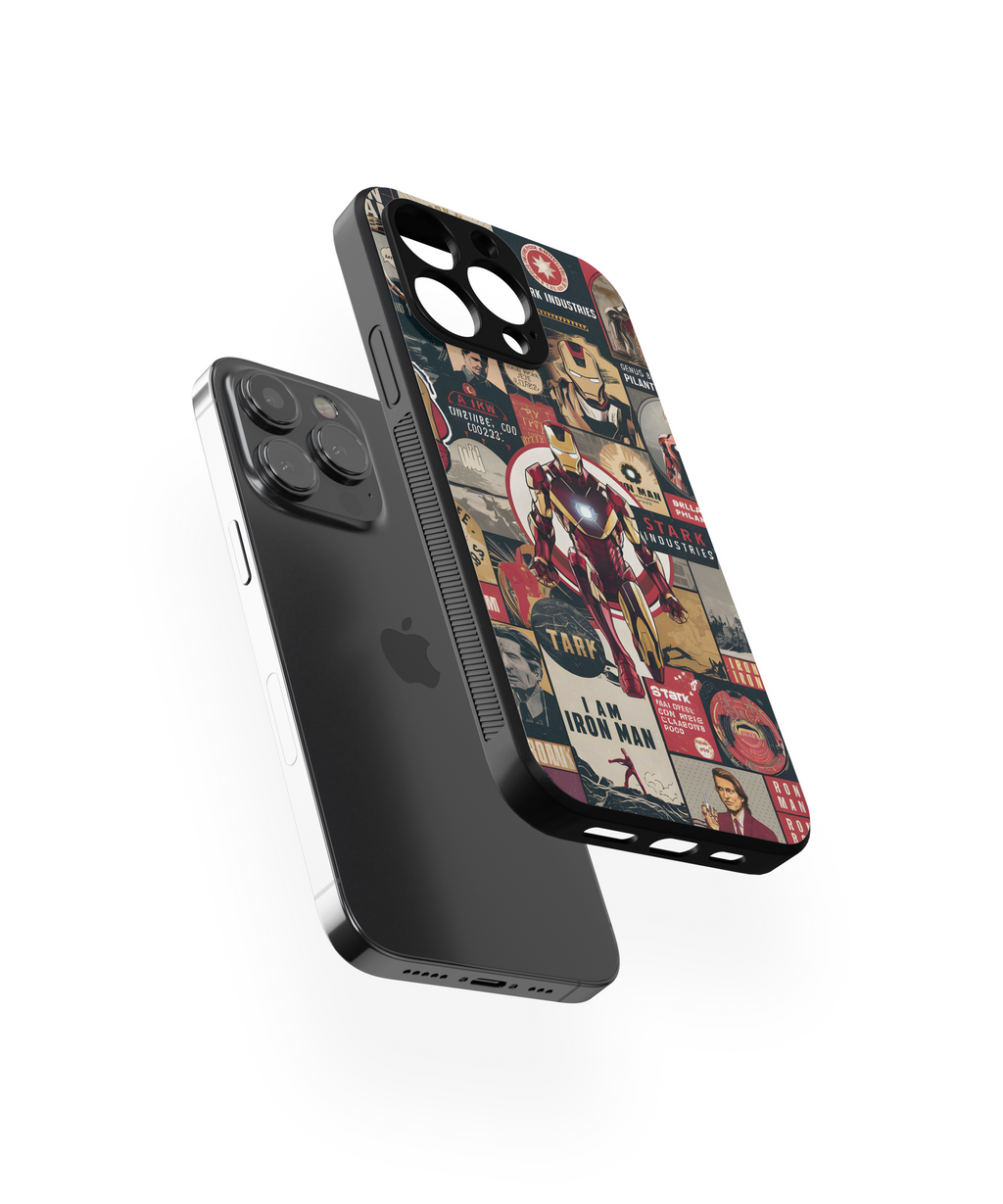 Iron Man Glass Case